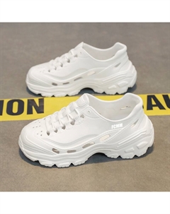 Сандалии детские, противоскользящие, дышащие, низкие, белый Fcmm