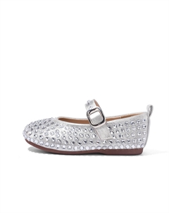 Кожаные туфли ABC DOUKIDS для детей, серебряный Abcdoukids