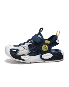 Детские сандалии с противоскользящей подошвой, легкие, амортизирующие, с низким верхом, синий Bobdog