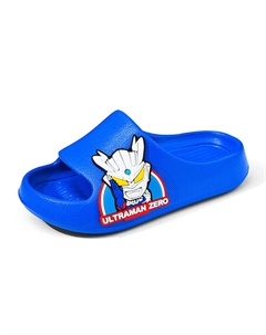 Детские тапочки: нескользящие, износостойкие, дышащие, быстросохнущие, легкие, с амортизацией, синий Abc-kids