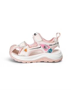 Детские сандалии с низким верхом, противоскользящей амортизацией, износостойкие, с отскоком, легкие и амортизирующие., розовый Bobdog