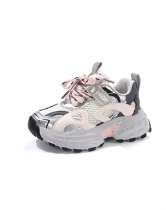 Детские кроссовки для бега с низким верхом, противоскользящие, устойчивые к истиранию и отскоку, розовый Snoopy