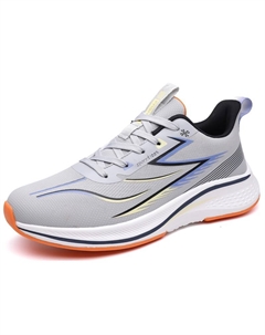 Кроссовки для бега с низким верхом, противоскользящие, амортизирующие, износостойкие, для детей и подростков, серый Yuzhaolin