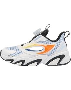 Нескользящие износостойкие низкие детские кроссовки для повседневной носки для детей от 3 до 7 лет, синий/белый Qiaodan