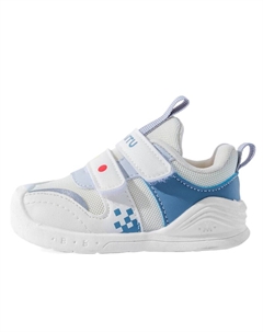 Дышащие, нескользящие и износостойкие низкие туфли для малышей, серый/синий Bradmiller