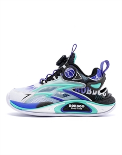 Кроссовки для бега для детей, противоскользящие, с защитой от ударов, износостойкие, дышащие, легкие, с амортизацией, розовый/фиолетовый Bobdog