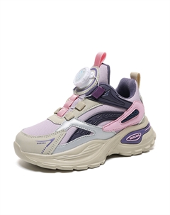 Кроссовки детские, водостойкие, противоскользящие, износостойкие, с низким верхом, розовый/фиолетовый Bobdog