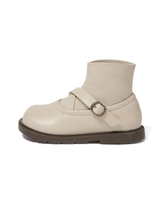 Детские ботинки для детей, экрю Snoffy