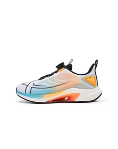 Детские кроссовки с низким верхом, устойчивые к истиранию, белый/оранжевый Xtep