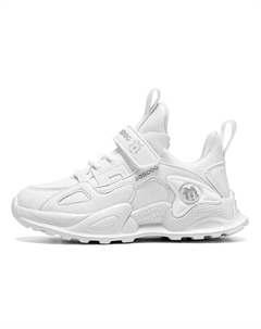 Кроссовки детские с амортизаторами и низким верхом для бега, белый Bobdog