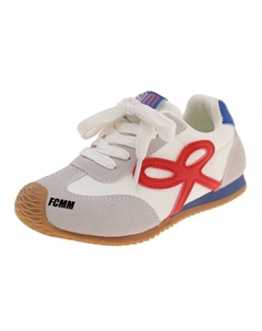 Нескользящие износостойкие низкие повседневные кроссовки для детей, красный Fcmm