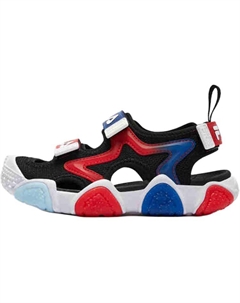 Детские сандалии SEASON FSW Starfish с противоскользящим покрытием и низким верхом, устойчивые к износу, для детей от 3 до 7 лет, черный/красный Fila kids