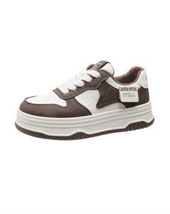 Детские скейтерские кроссовки для подростков, коричневый Firs kids