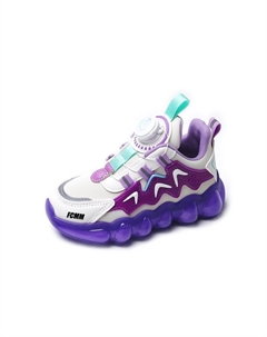 Износостойкие, легкие, амортизирующие, низкие, повседневные детские кроссовки, фиолетовый Fcmm