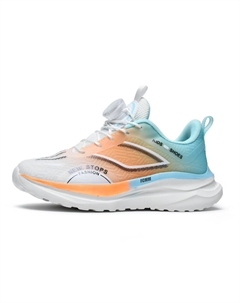 Нескользящие, легкие, амортизирующие, низкие детские кроссовки для бега для подростков, белый/оранжевый Fcmm