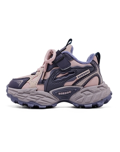 Абразивостойкие поддерживающие повседневные детские кроссовки Kids', фиолетовый Bobdog