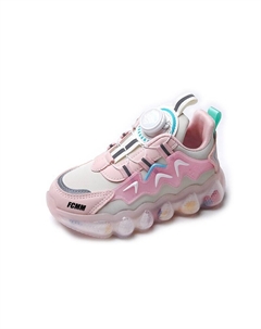 Износостойкие, легкие, амортизирующие, низкие, повседневные детские кроссовки, розовый Fcmm