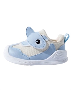 Нескользящие и износостойкие дышащие низкие туфли для малышей, синий Bradmiller