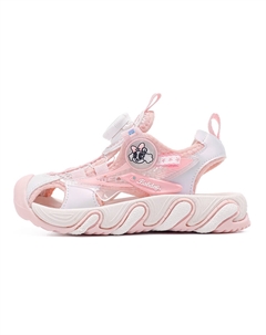 Дышащие, легкие, амортизирующие, низкие детские сандалии, розовый Bobdog