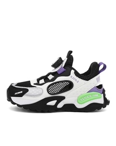 Нескользящие, износостойкие, дышащие детские сандалии для детей, черный/белый Fcmm