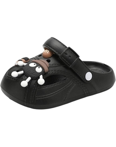 Детские сабо Kids, черный Marcolor