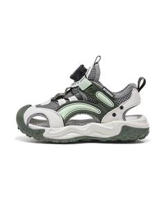 Детские сандалии с низким верхом, противоскользящие, износостойкие, легкие, с амортизирующей поддержкой, зеленый Bobdog