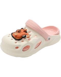 Сандалии детские, нескользящие и дышащие, белый/розовый Yuzhaolin