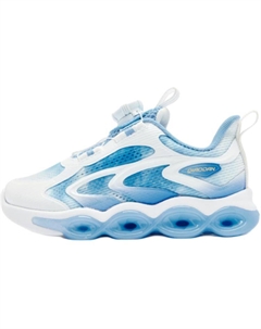 Кроссовки детские с низким верхом, устойчивые к скольжению, для детей от 3 до 7 лет, белый/синий Qiaodan