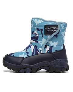 Нескользящие теплые детские ботинки средней высоты, Xiang Beauty Qiquduck