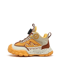 Кроссовки для бега для детей с противоскользящей амортизацией и износостойкостью, желтый/коричневый Snoopy