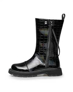 Противоскользящие детские ботинки для детей, черный Zro