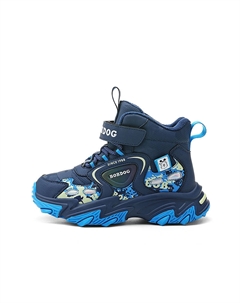 Детские утепленные ботинки Kids, синий Bobdog