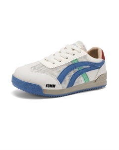 Нескользящие и дышащие низкие детские кроссовки для повседневной носки, бежевый/синий Fcmm