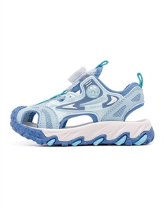 Детские сандалии с низким верхом, нескользящие и дышащие, синий Bobdog