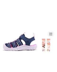 Детские сандалии цвета морской волны/светло-фиолетовый Skechers kids