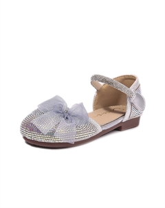 Детские сандалии с низким верхом для детей от 3 до 7 лет, серебряный Tonybear