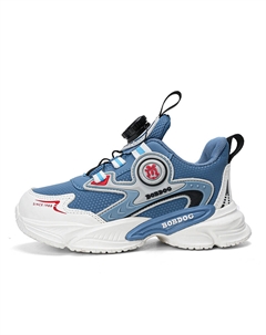 Нескользящие износостойкие низкие детские кроссовки для повседневной носки, синий Bobdog