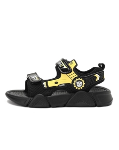 Сандалии детские, противоскользящие, дышащие, черный/желтый Yuzhaolin