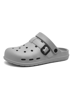 Подростковые противоскользящие и износостойкие дышащие детские сабо, серый Nezhachaohai