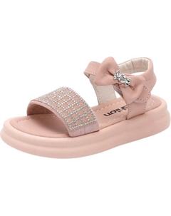Нескользящие, легкие, амортизирующие, низкие сандалии для детей, розовый Fcmm