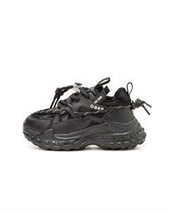 Легкие утепленные повседневные детские кроссовки Kids', черный Tongmengqiantian