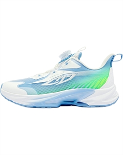 Кроссовки детские с низким верхом Chasing Electricity, противоскользящие, износостойкие, синий/белый Qiaodan