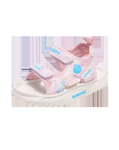 Детские сандалии с низким верхом, нескользящие, износостойкие, дышащие, фиолетовый Bobdog