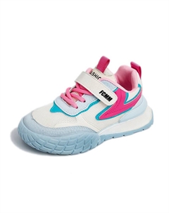 Нескользящие износостойкие низкие повседневные кроссовки для детей, розовый/красная Fcmm