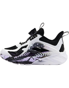 Кроссовки детские с низким верхом, противоскользящие, износостойкие, черные, для детей от 3 до 7 лет Qiaodan