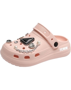 Тапочки детские противоскользящие, золотой/розовый Fcmm