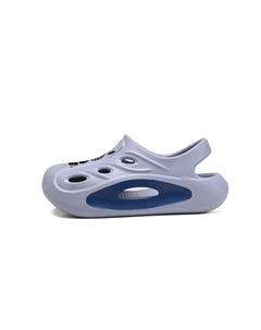 Противоскользящие и износостойкие дышащие тапочки для детей, серый/синий Bobdog