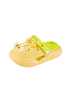 Детские тапочки, устойчивые к истиранию, дышащие, легкие, с амортизацией, зеленый Abc-kids