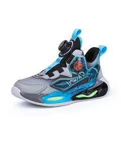 Нескользящие, износостойкие, дышащие низкие кроссовки для детей и подростков, серый Qiutexiong