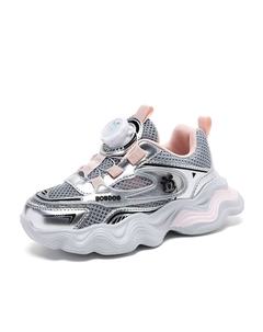 Нескользящие, износостойкие, дышащие, легкие, амортизирующие детские кроссовки для бега, фиолетовый Bobdog